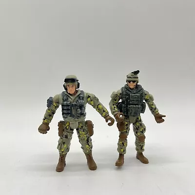 Chap Mei Army Military Men Lot Of 2 Action Figures Toy Bundle Plastic • $12.99