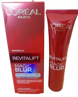 L'OREAL Revitalift Magic Blur Finishing Cream Smoothing Wrinkle Face 30ml  • £9.99