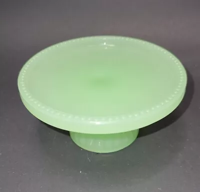 Vintage Jade Cupcake Stand Jadeite Small Cupcake Holder Cute • $49.99