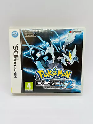 REGION FREE Pokemon Black Version 2 Nintendo DS NDS CIB COMPLETE BOX MANUAL • $139.99
