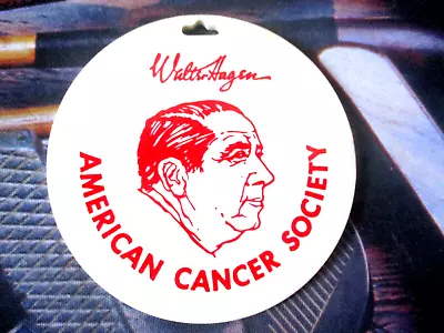 Vtg - PGA Golf Bag Tag - WALTER HAGEN INVITATIONAL - American Cancer Society • $9
