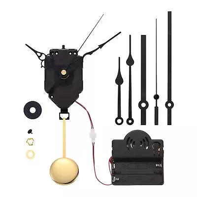 Pendulum Clock Movement Replacement DIY W/ 3 Pairs Hands And Pendulum Parts • $14.79