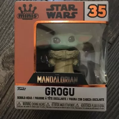 Star Wars The Mandalorian Grogu The Child Funko Mini #35 • $14.63