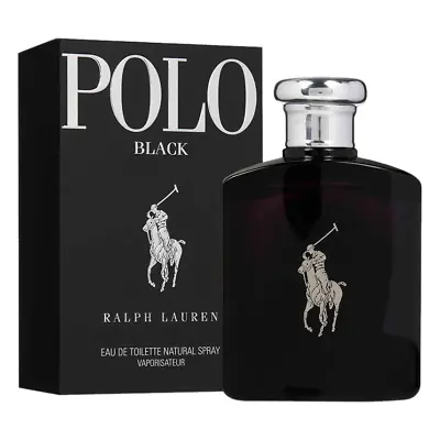 RALPH LAUREN POLO BLACK Eau De Toilette 125ml EDT Spray - Brand New • £54.93