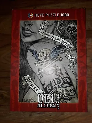 HEYE UL13 ALCHEMY 'CURSED' 1000 PIECE PUZZLE #29344 48 X 68CM - COMPLETE Jigsaw • £12.99