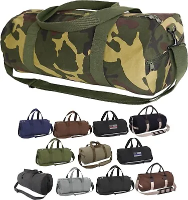 $27.99 • Buy Camo Tactical Shoulder Bag Sports Canvas Gym Duffle Carry Strap Tote 19 