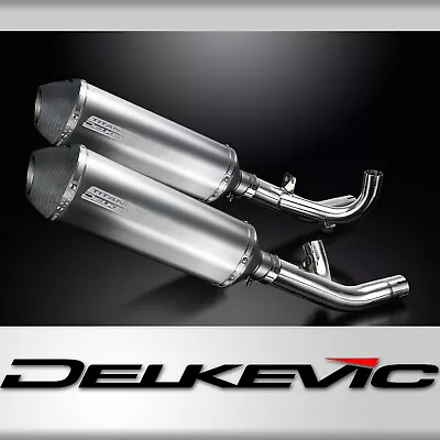 Yamaha VMAX 1700 2009-2020 Slip On 13.5  X-Oval Titanium Exhaust Muffler Kit • $658.95