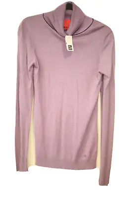 $39.99 • Buy Z Spoke Zac Posen Women's Size XL Silk Cashmere Turtleneck Sweater Purple NEW