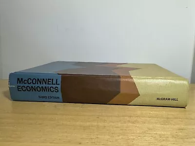 Economics: Principles Problems And Policies By Campbell McConnell Third Editio • $10.99