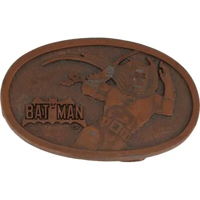 Batman Bat Superhero Dc Comic Book Movie Tv Show Sci-Fi 70s Vintage Belt Buckle • £42.82