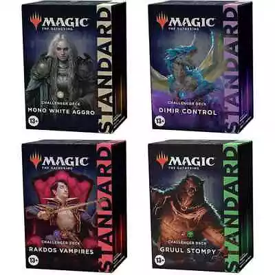 MTG Magic The Gathering 2022 STANDARD Challenger Decks SET Of 4 NEW & SEALED!! • $79.99