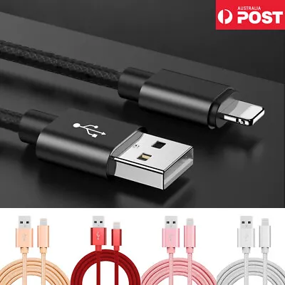 $22.99 • Buy Braided USB Charger Phone Cable Data Cord For IPhone 14 13 12 11 Pro Max XR IPad