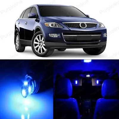 13 X Blue LED Interior Lights Package For 2007 - 2017 Mazda CX-9 CX9 + TOOL • $12.99