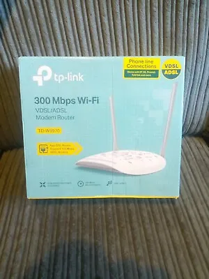 TP-Link  300 MBPS Wi-Fi VDSL/ADSL  Modem Router • £29