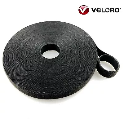 VELCRO® BRAND ONE-WRAP®  1  X 10 Ft ROLL - SELF GRIPPING STRAP - BLACK • $11.95