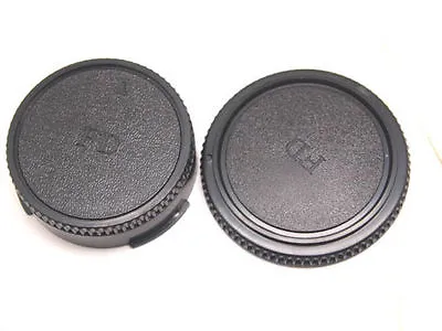 Body And Rear Lens Caps For Canon FD Mount UK Seller • £3.99