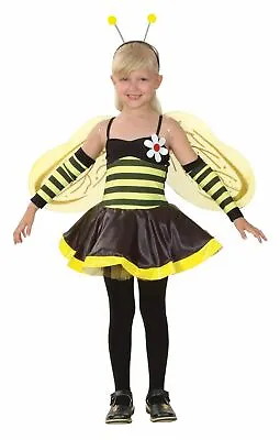 £16.99 • Buy Girls Bumble Bee Costume Kids School Book Day Fancy Dress Story Outfit