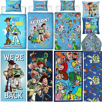 £14.99 • Buy Toy Story 4 Bedding Buzz Woody Forky Duvets Towel Blanket - Sold Separately