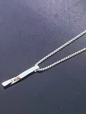 Men’s Titanium Steel Chain Necklace • $9.99