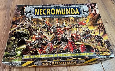 Necromunda Boxed WH40k Games Workshop 1995 Warhammer (Incomplete) • £42.64