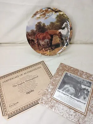 Royal Doulton “Grazing In The Meadows” By John F. Herring Horse Plate • £4.50