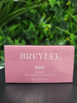 BREYLEE Rose Under Eye Mask 60 Pcs (30 Pair) Amino Acid & Collagen Ex 2026 • $7.58