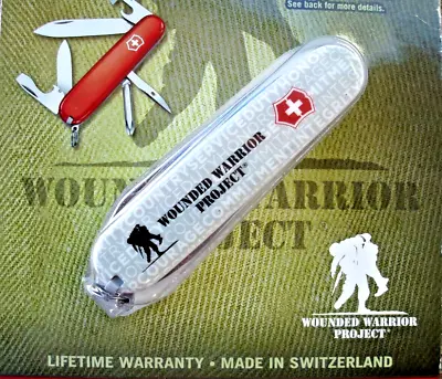 VICTORINOX TINKER Wounded Warrior Program Gray Original Swiss Army Knife NEW • $32.99
