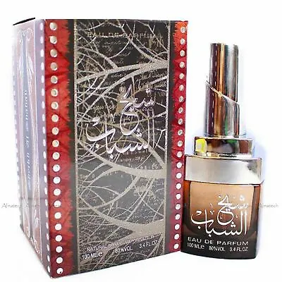 £9.99 • Buy Sheikh Al Shabab By Ard Zaafaran Halal Fragrance Attar EDP Spray Perfume 100ml