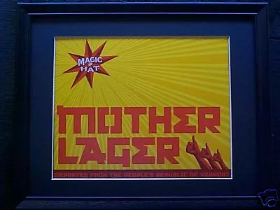 Magic Hat Mother Lager   Beer Sign  #190 • $16.99