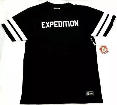 Expedition One Kayo T-shirt Medium Men's Black Streetwear Skater Front Back NWT • $24.99