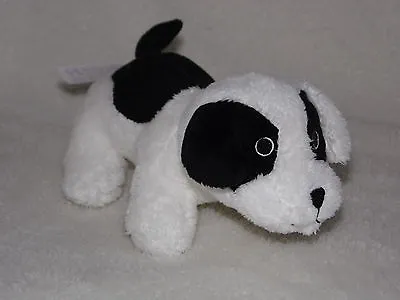 £12.45 • Buy Tesco White Puppy Soft Toy Comforter Black Dog
