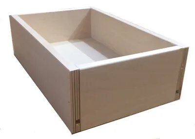 Drawer BOX 5H Custom Cut To Size Replacement Cabinet Unfinished Birch • $77.95