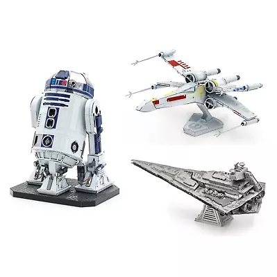 Fascinations ICONX R2-D2 X-WING STARFIGHTER IMPERIAL STAR DESTROYER 3D Model Kit • $71.95