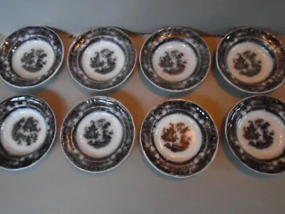 8pcs STAFFORDSHIRE CHILD'S MULBERRY COREAN C. 1850 • $99.99