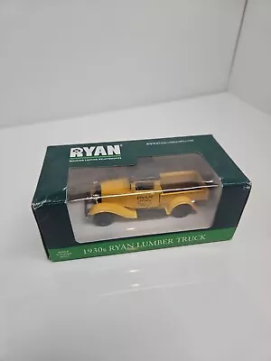 1930s Ryan Lumber Truck Promotional Piece Diecast 1:43 Scale Diecast Truck... • $9.99