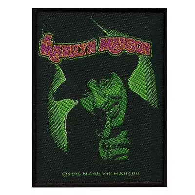 Marilyn Manson Smells Like Children Patch Heavy Metal Rock Band Woven Iron On • $10.99
