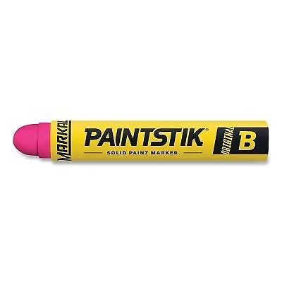 Paintstik Original B Solid Paint Marker 11/16 In Dia 4-3/4 In L Fluorescent • $24.95