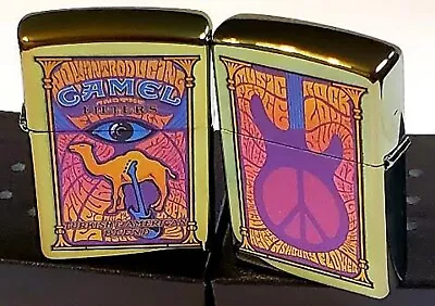 Camel Zippo 2019 Eye Vibe Hp Green Case Cz 1010 Limited Edition 50 Made • £159.90