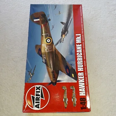 Airfix A05127A 1:48 Scale Hawker Hurricane MK I Plastic Model Kit • £30