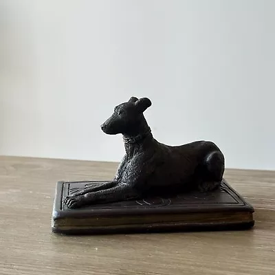 Greyhound/whippet Dog Statue • $30