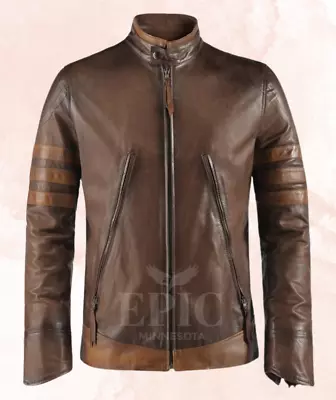 New Men's Genuine Leather Origin Wolverine  Style • $35.99