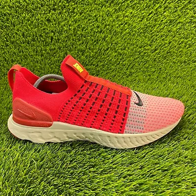 Nike React Phantom Run Flyknit 2 Mens Size 13 Running Shoes Sneakers DV2145-600 • $59.99