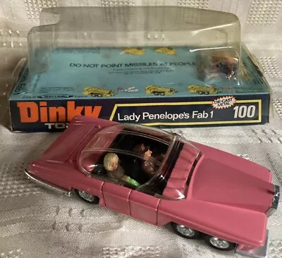 Dinky 100 Thunderbirds Lady Penelope's Fab 1 Black Interior Original Bubble Vnm • £599.99
