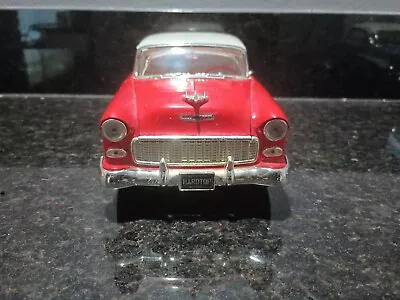 Diecast 1/18 Ertl 1955 Chevrolet Bel Air Red/White • $15