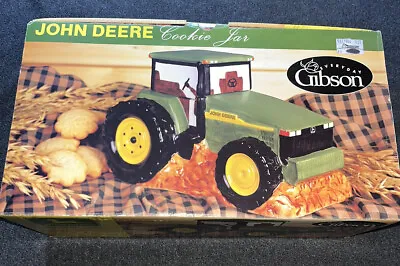 John Deere Tractor Cookie Jar By Gibson - New In Box • $39.99