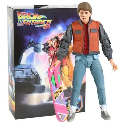 NECA Marty McFly Back To The Future II 7  Action Figure Ultimate Marty 2015 New • $58