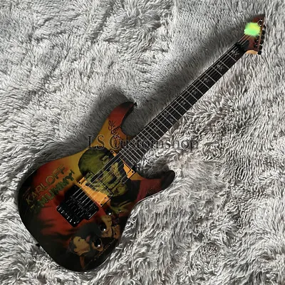 Kirk Hammett KH-3 Karloff Mummy Electric Guitar Skull Inlay Rosewood Fretboard • $167.42