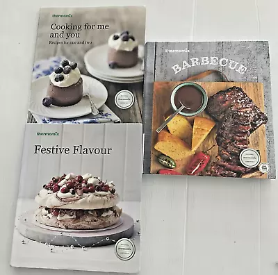 Thermomix Lot X3 PB HC Festive Flavour Cooking For Me & You & Barbecue Thermo • $46.55