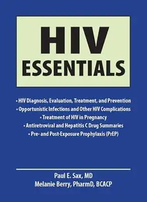 HIV Essentials By Paul E Sax: New • $42.77