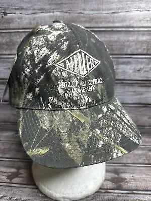 Mossy Oak Brand Camo Cap Hat Camouflage Miller Electric Co Strapback New W/Tag • $29.99